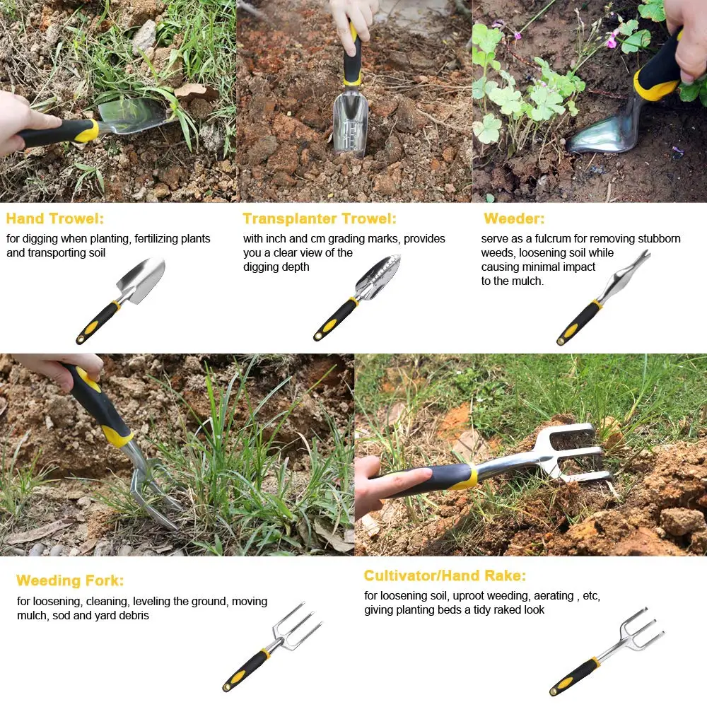 All-in-One Tool Set for Garden & Farm