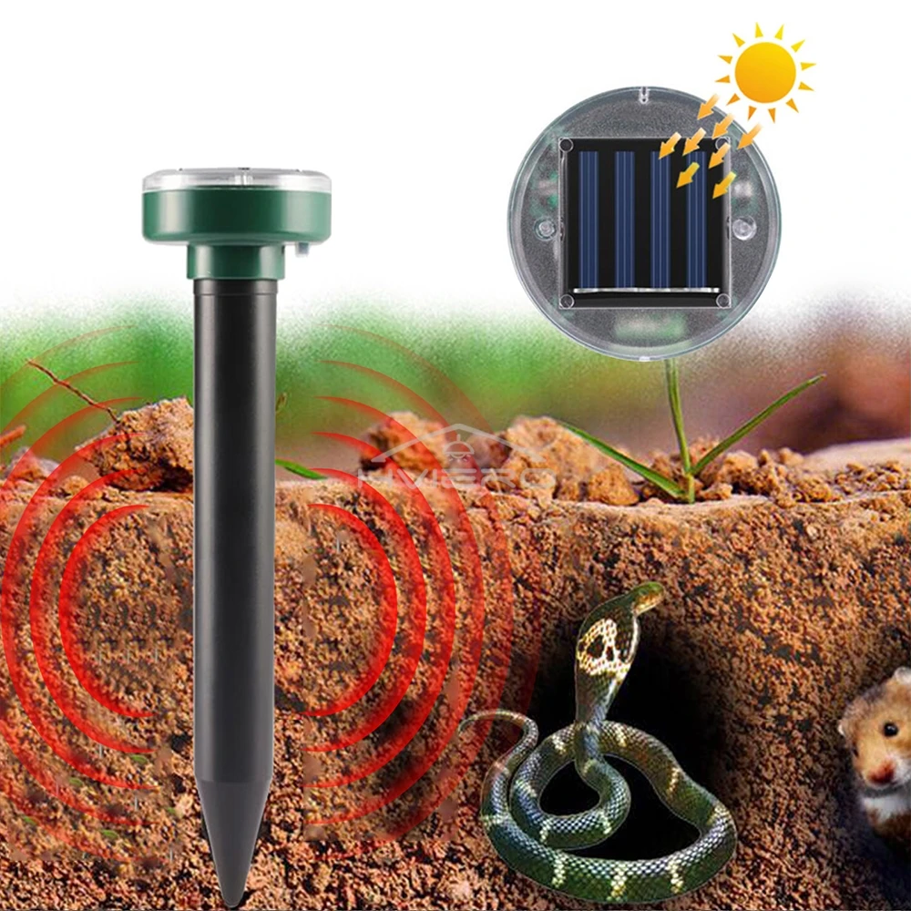 Solar Ultrasonic Mouse & Snake Repeller