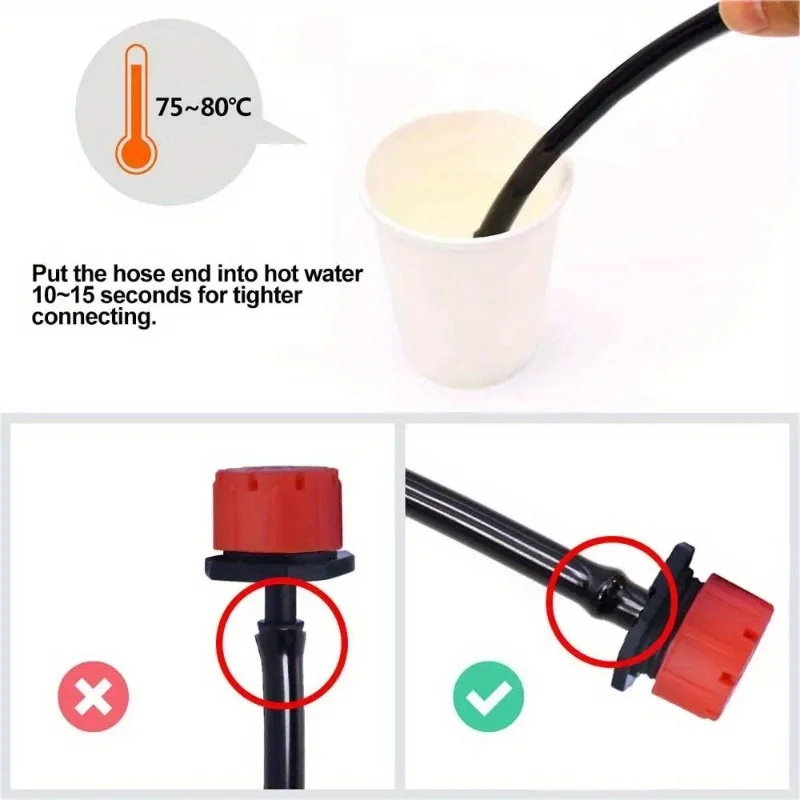 Adjustable Drip Emitters & Sprayers for Irrigation Systems