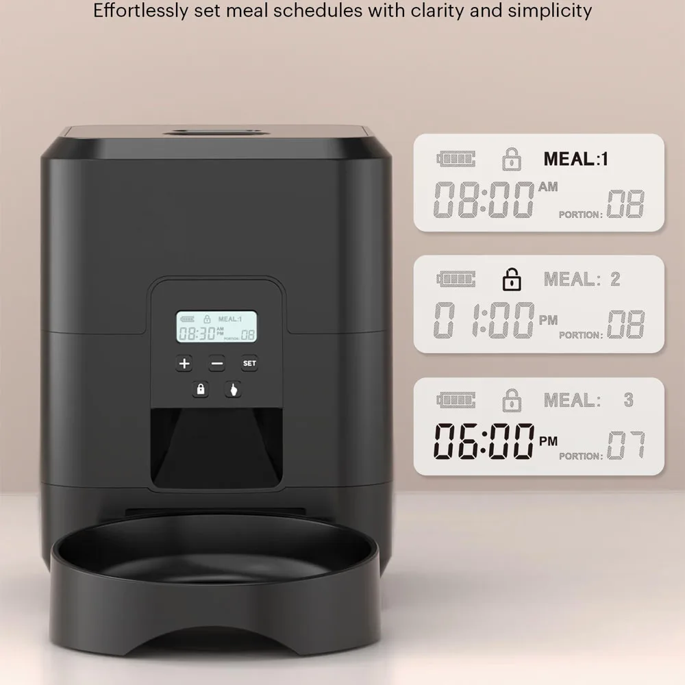 Automatic Cat & Dog Feeder — Smart Unit with Meal Scheduling & Portion Control