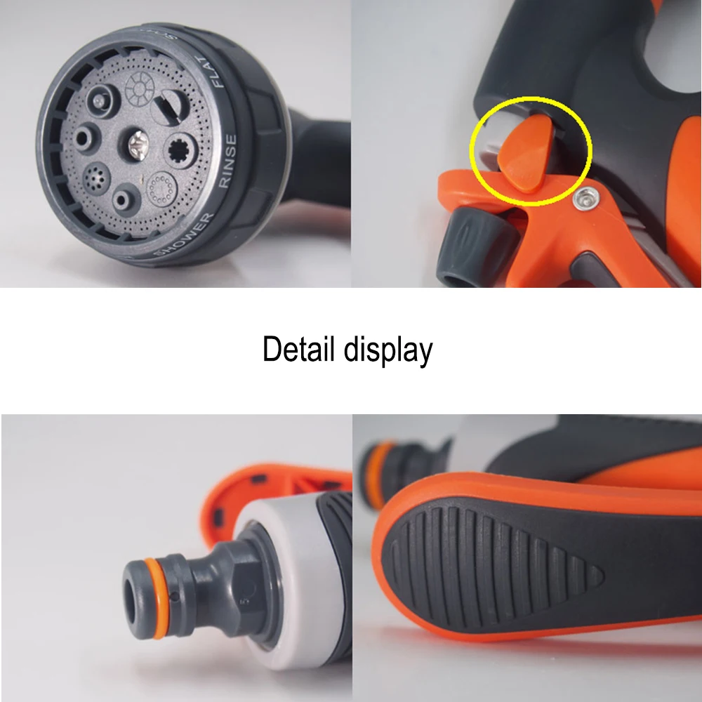 Adjustable ABS High-Pressure Watering Gun