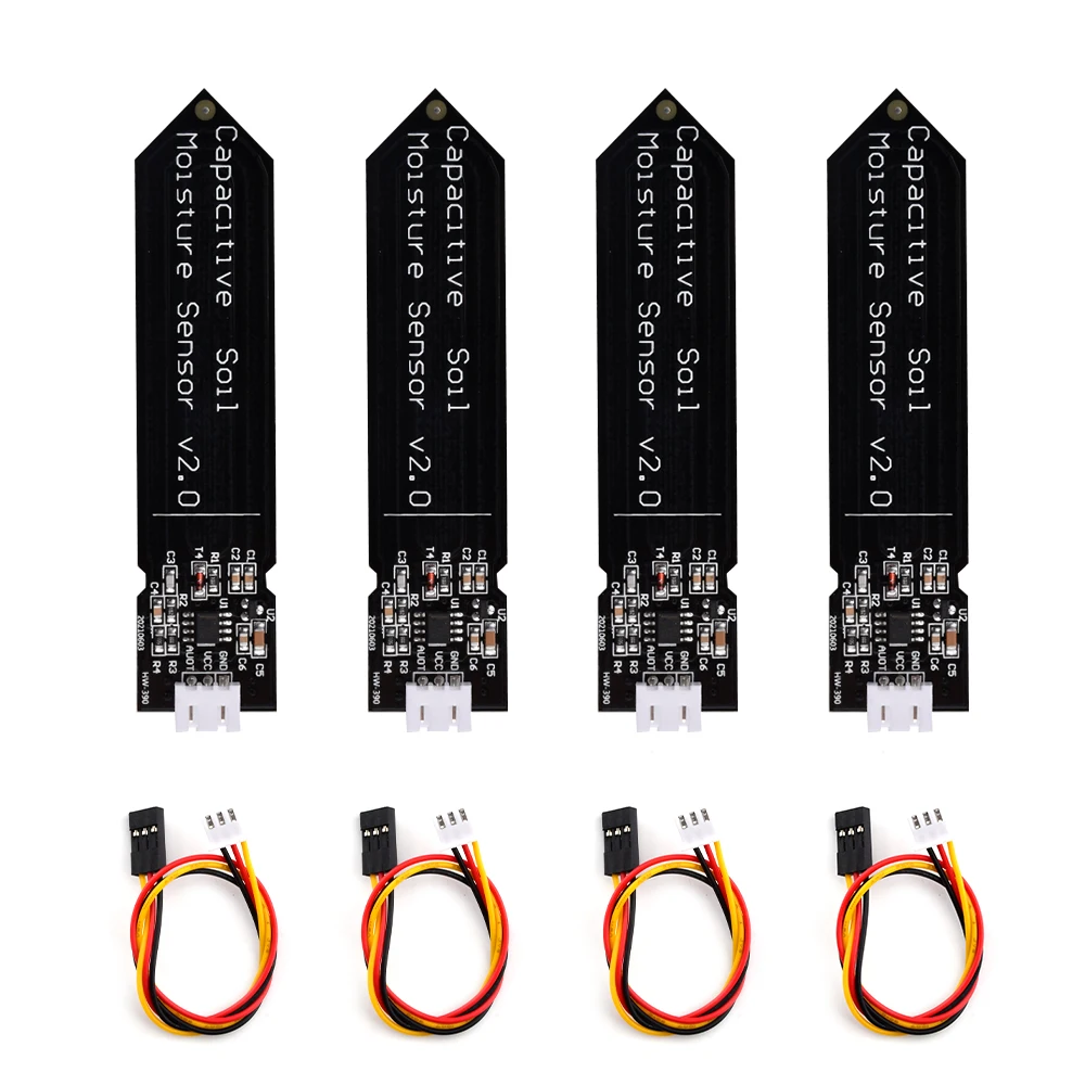 4-Channel Self-Watering Kit with Soil Moisture Sensor