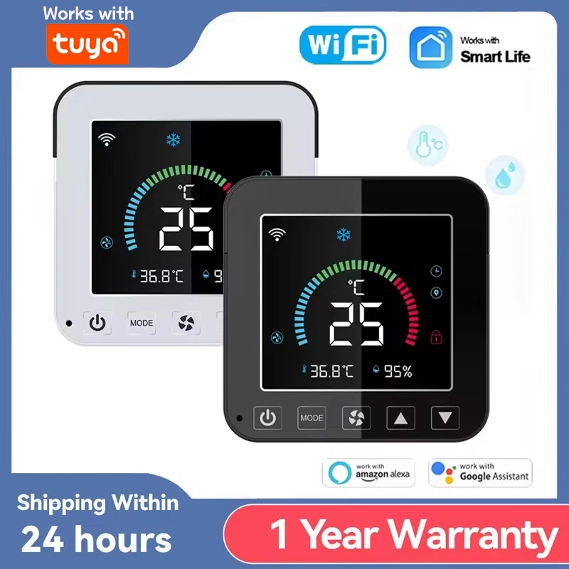 Smart AC Controller with Temperature & Humidity Display