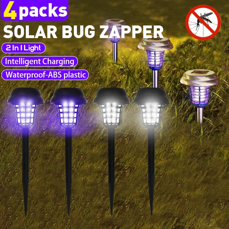 Waterproof ABS Solar Insect Killer Lamp