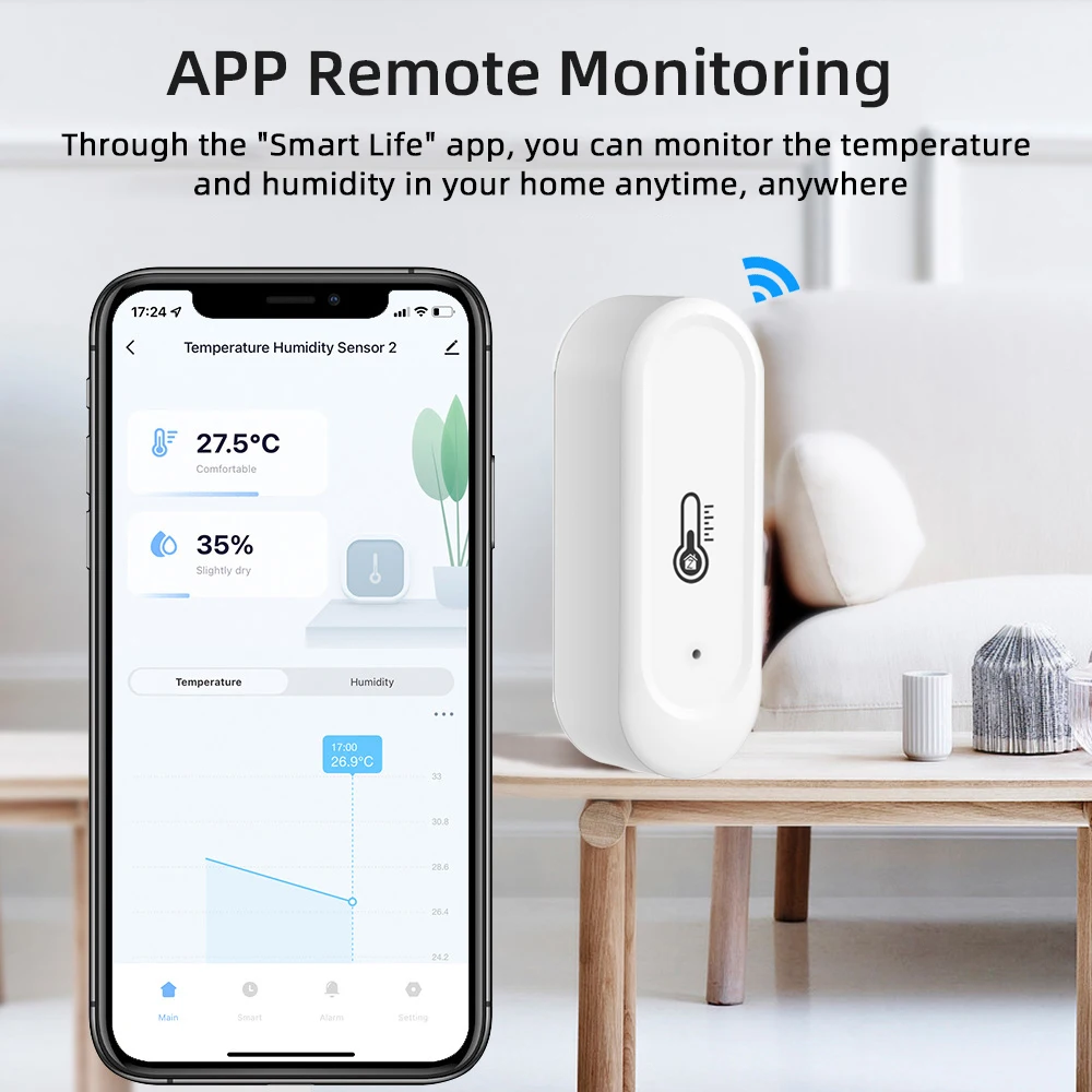 Outdoor Temperature & Humidity Sensor — Wi-Fi & Zigbee Versions