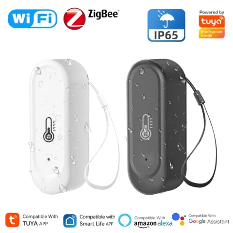 Outdoor Temperature & Humidity Sensor — Wi-Fi & Zigbee Versions