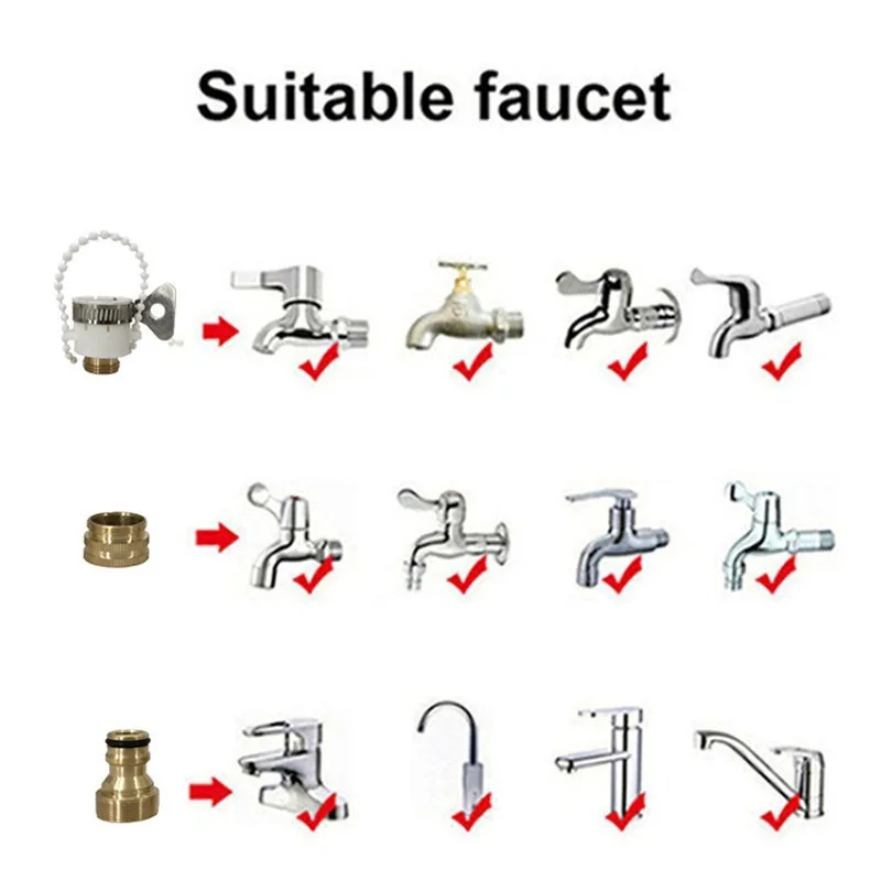 Water Hose with Zinc Alloy & Brass Spray Gun