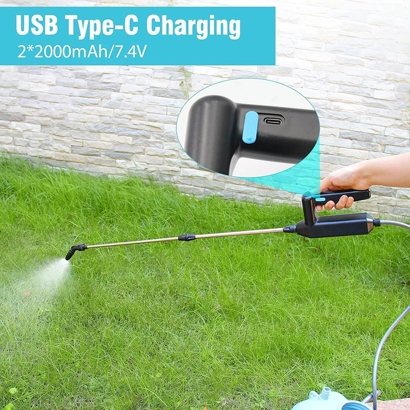 Electric Plant Sprayer with 3, 5 & 8 m Hose