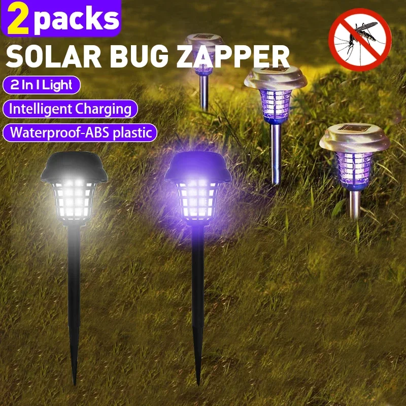 Waterproof ABS Solar Insect Killer Lamp