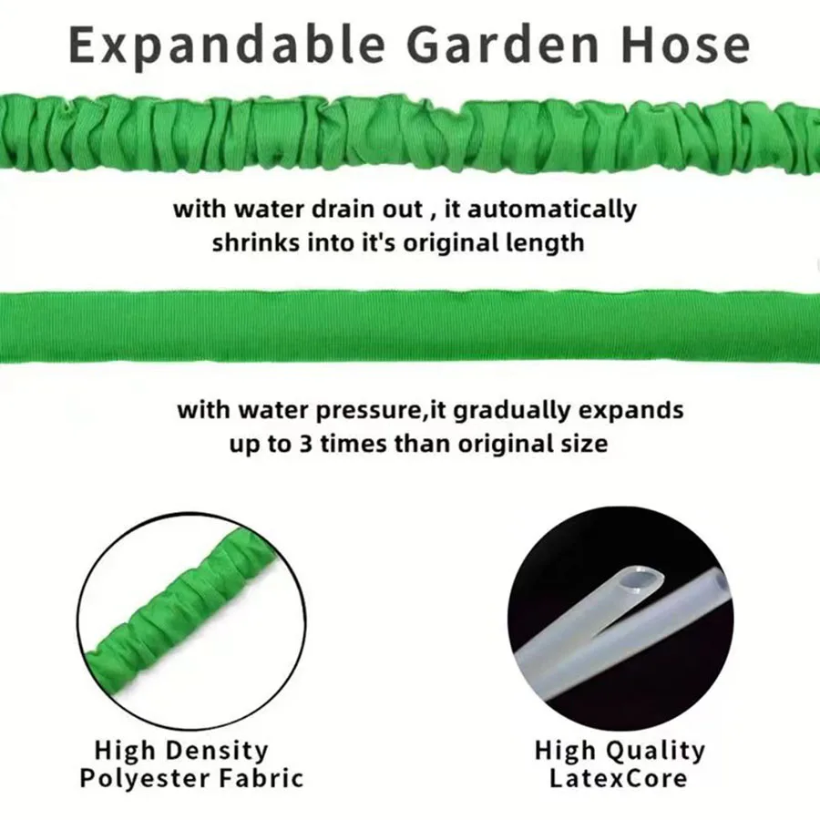Multi-Function Expandable Garden Hose