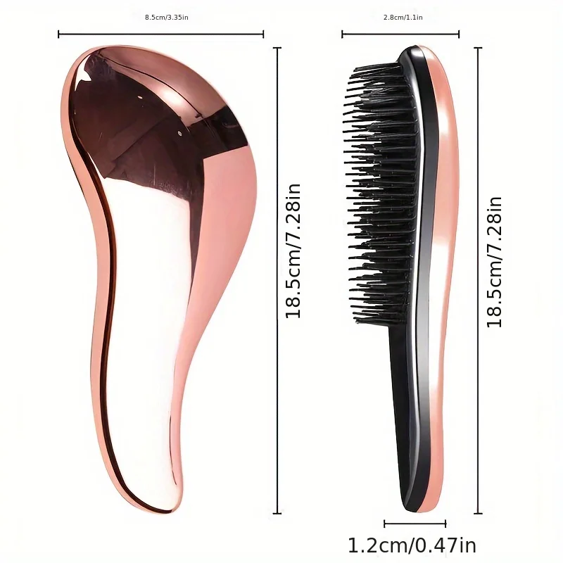 Dog Grooming Brush — Blue & Pink