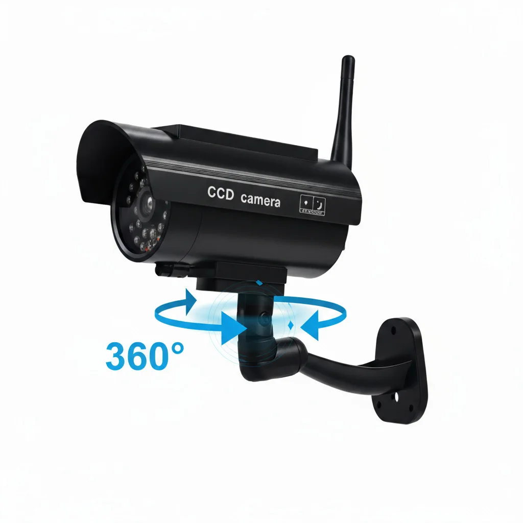 Wireless Solar Dummy Camera with Antenna