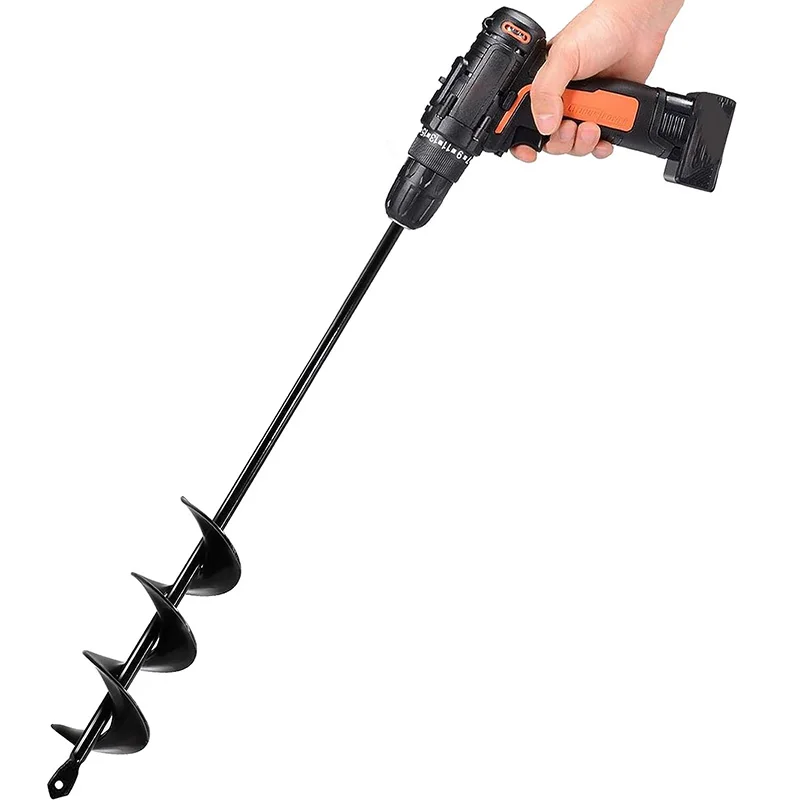 Garden Auger for Planting — No Drill Required