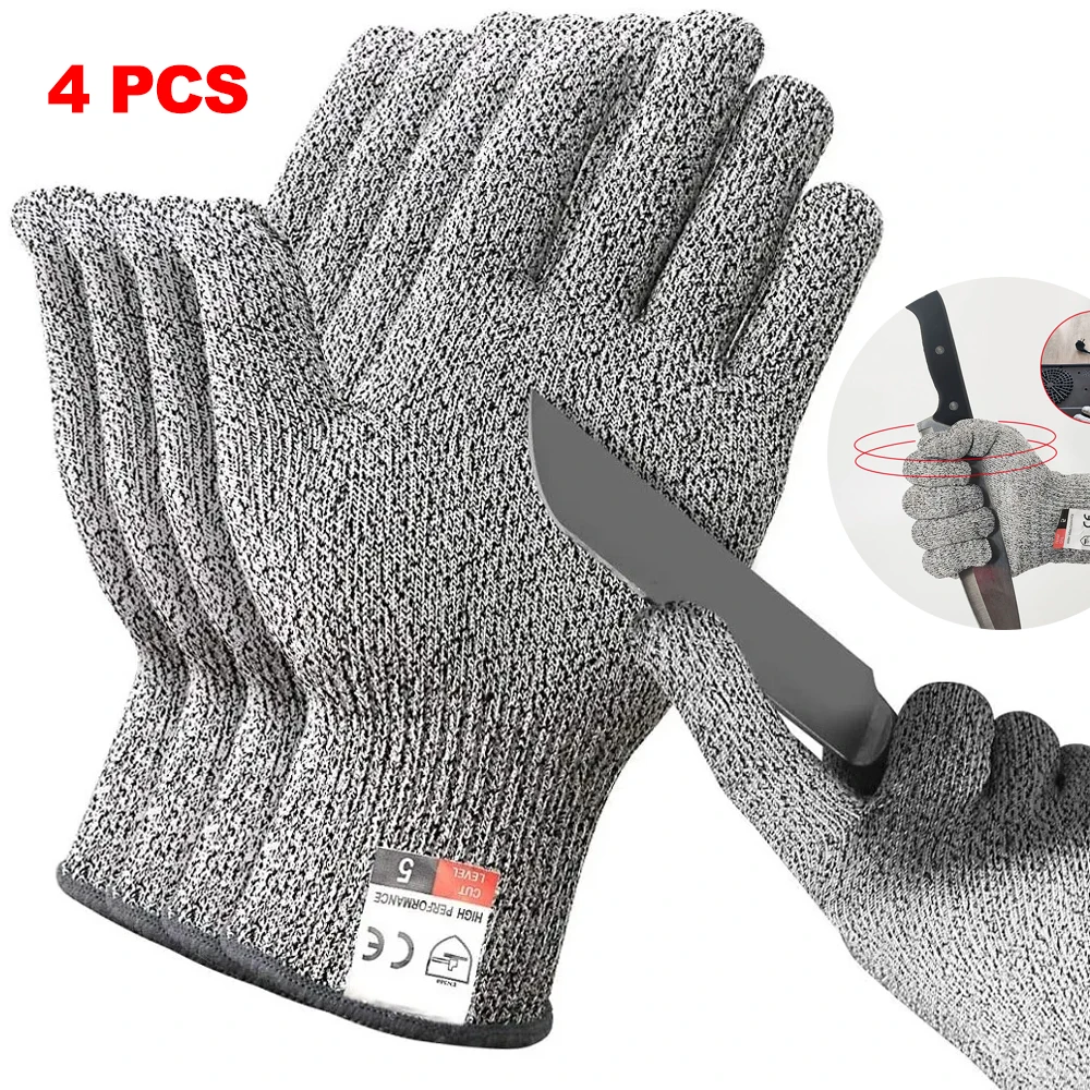 Cut-Resistant HPPE Gloves for Farm Work