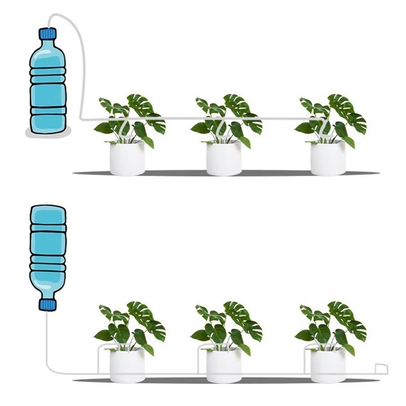 Drip Irrigation Set with Control Valve for Crops