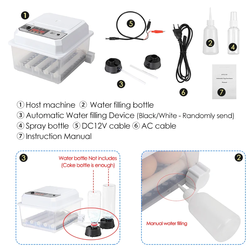 Automatic Incubator — 16 Eggs