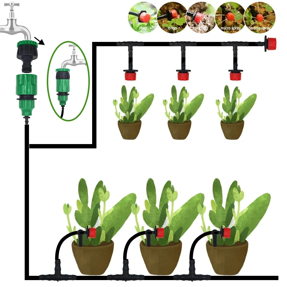 Portable Drip Kit with Emitters — Up to 20 m