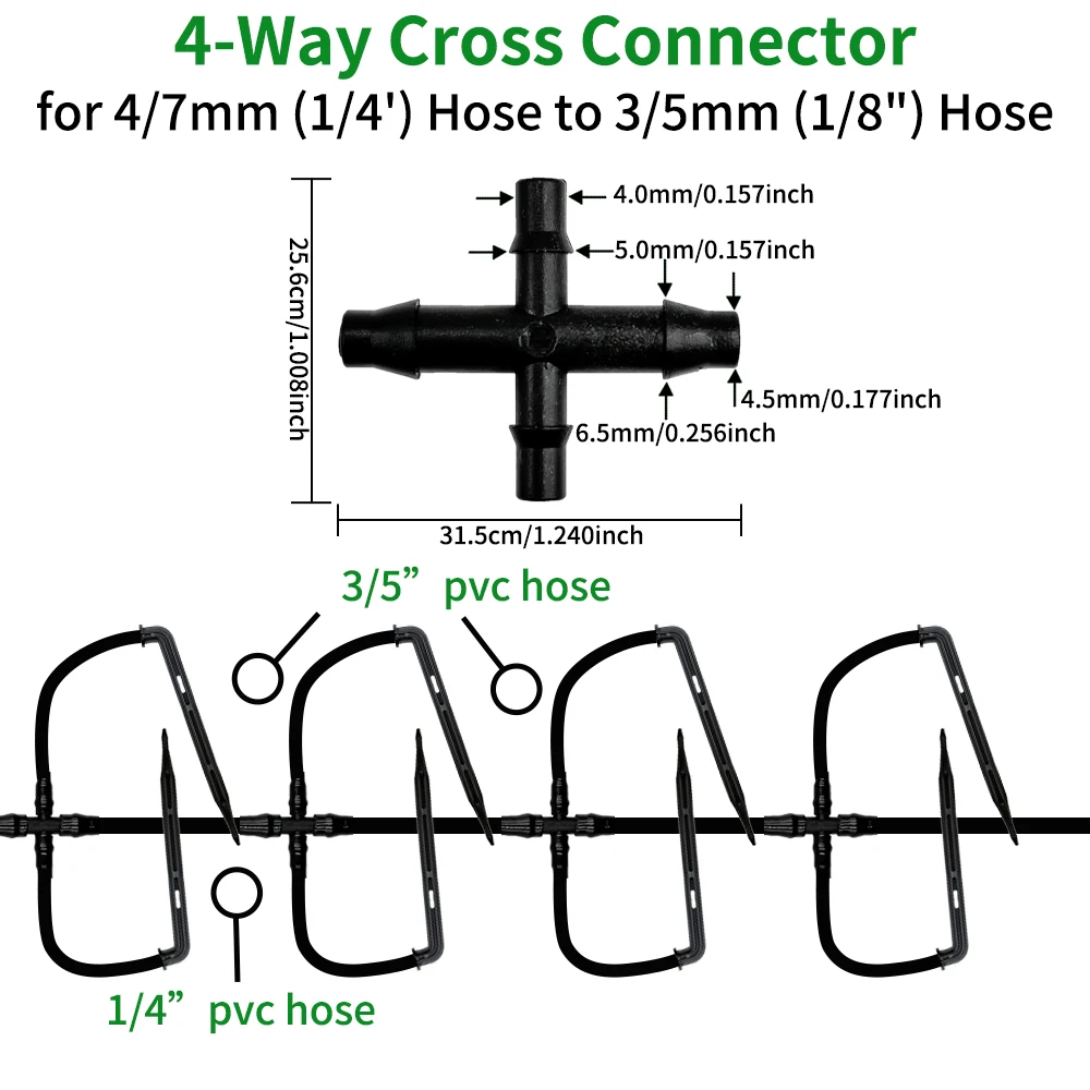 Automatic Drip Kit for Greenhouses & Gardens