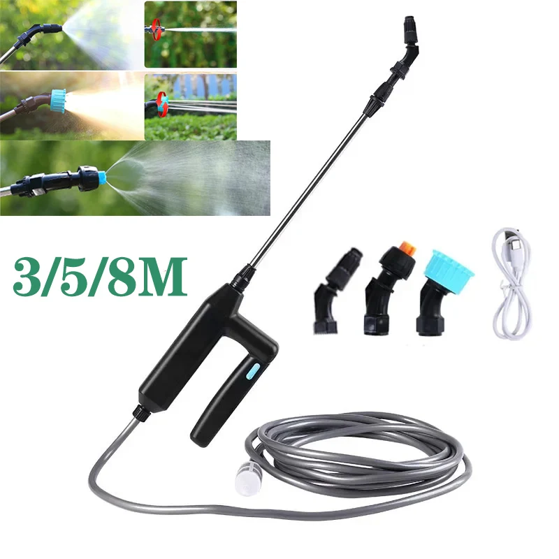Electric Plant Sprayer with 3, 5 & 8 m Hose