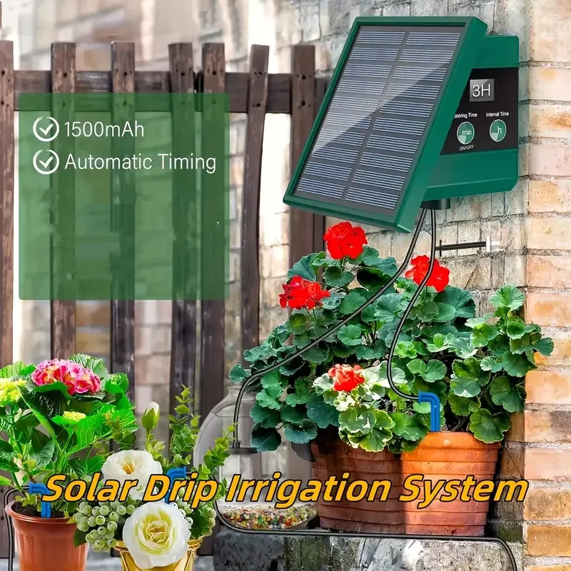 Solar Drip Irrigation System for Gardens & Orchards