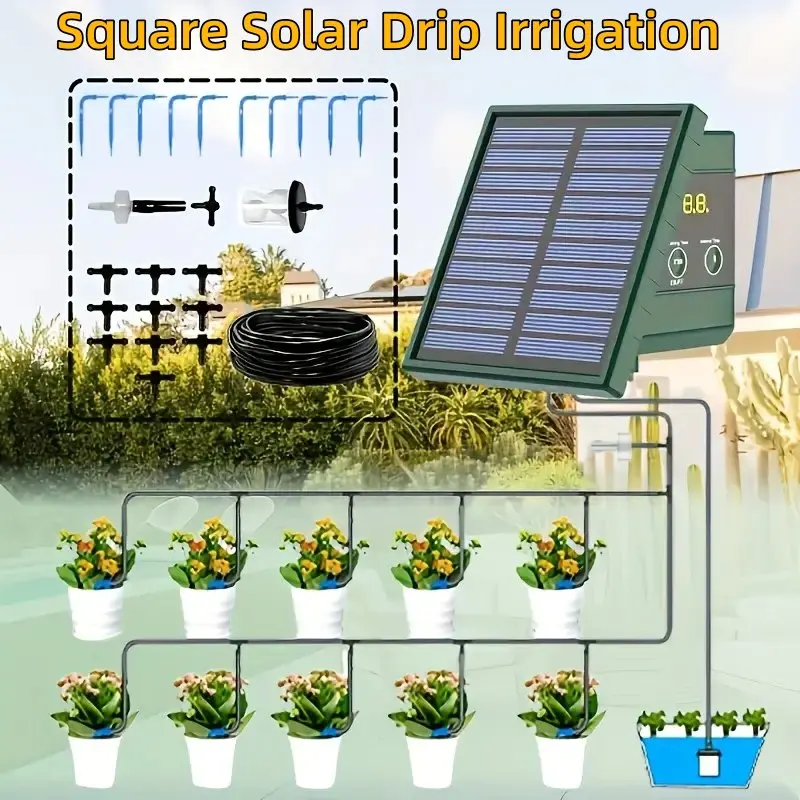 Solar Drip Irrigation System for Gardens & Orchards