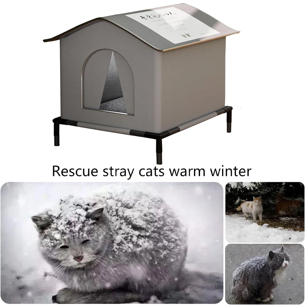 Warm Shelter for Cats & Puppies