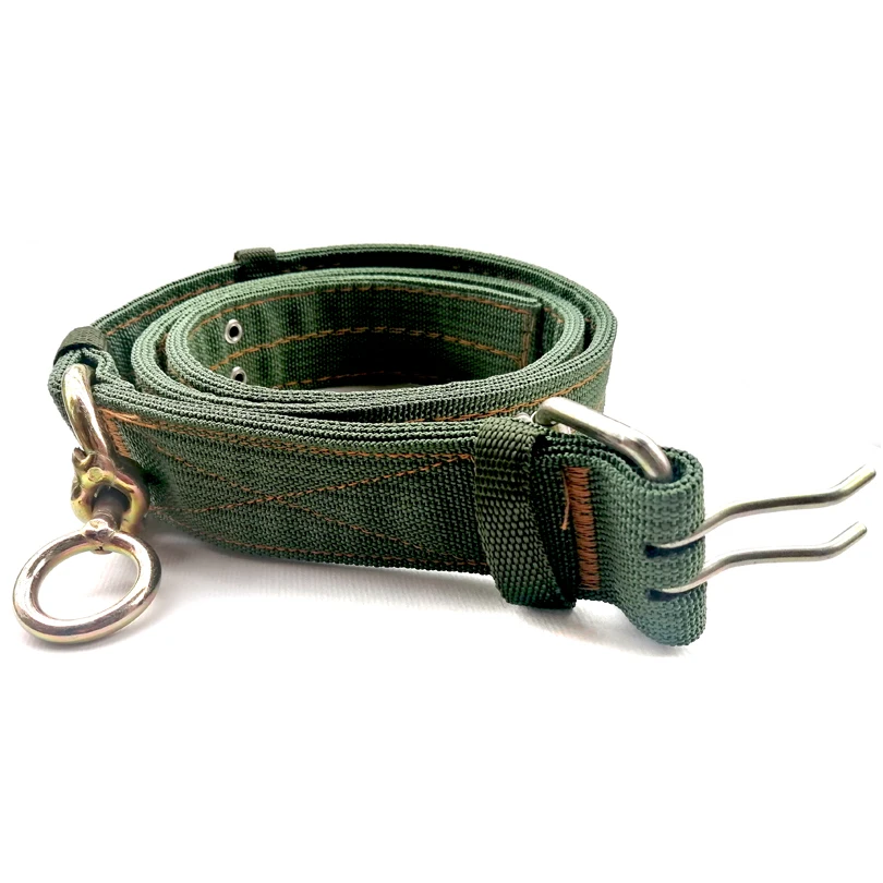 Adjustable Collar with Brass Bells for Pets & Livestock