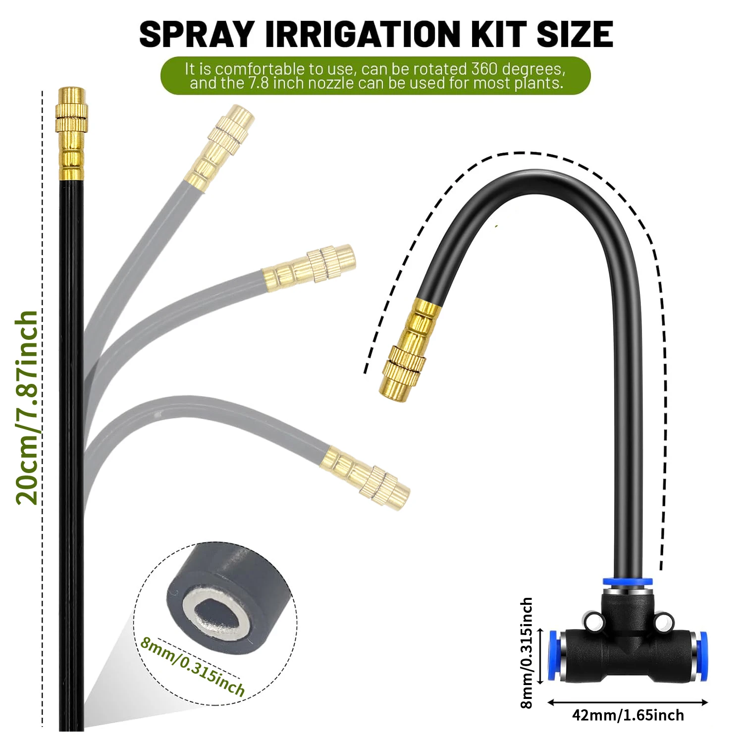 Flexible Garden Sprayer Kit — 5 m & 30 m