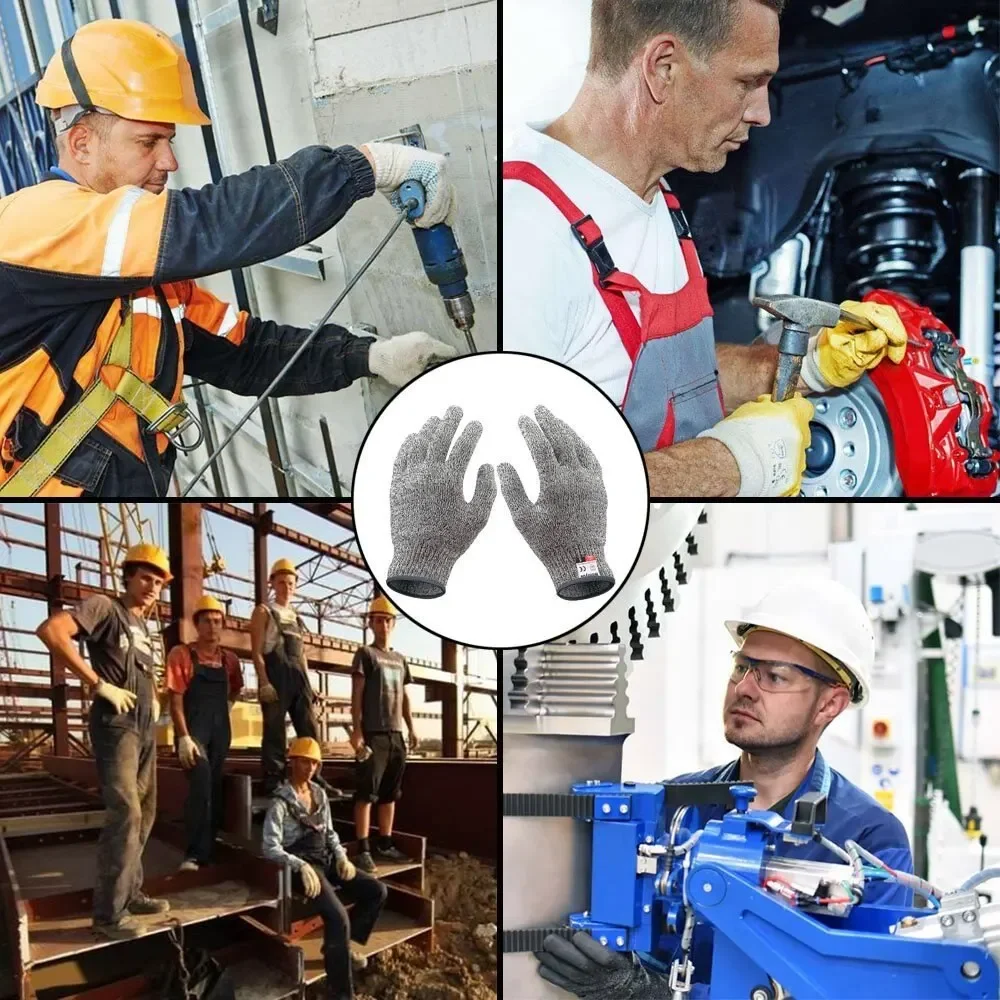 Cut-Resistant HPPE Gloves for Farm Work