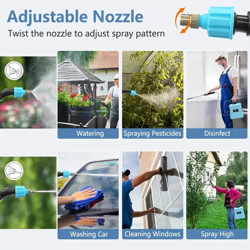 Multi-Purpose Sprayer for Garden Watering or Pesticides