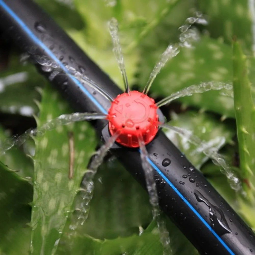 Adjustable Anti-Clog Drip Heads for Irrigation Lines