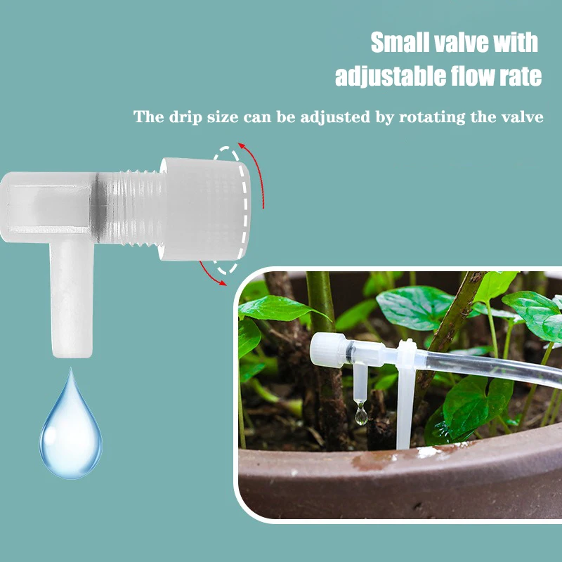 Drip Irrigation Set with Control Valve for Crops
