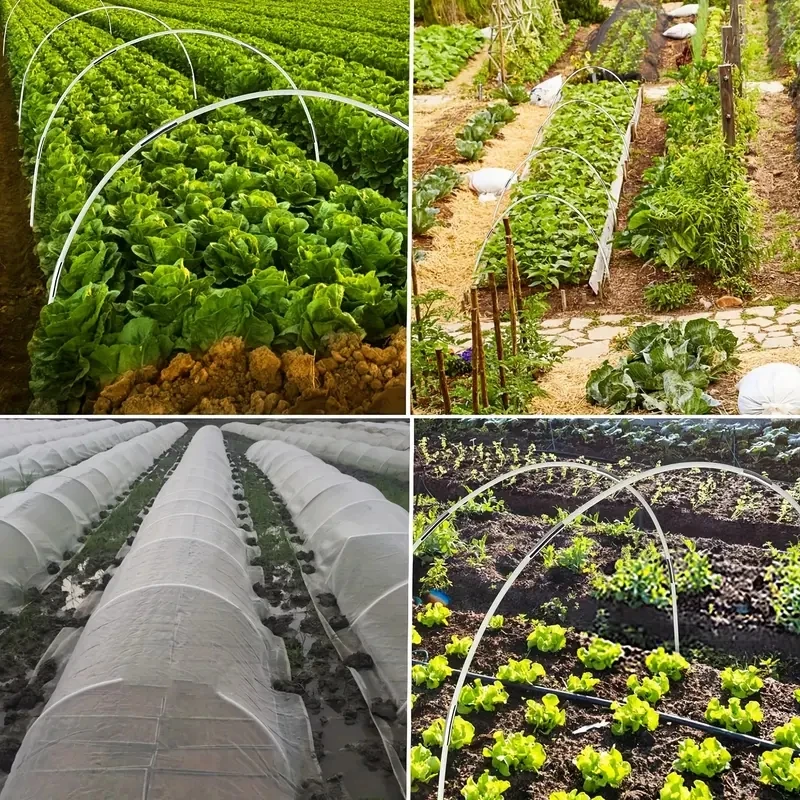 Flexible Garden Hoops for Grow Tunnels — 30 Pcs