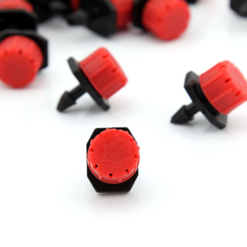 Adjustable Anti-Clog Drip Heads for Irrigation Lines
