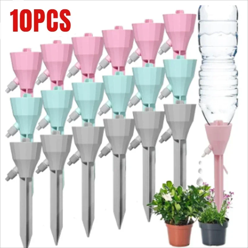 Adjustable Automatic Bottle-Mount Drip Waterer