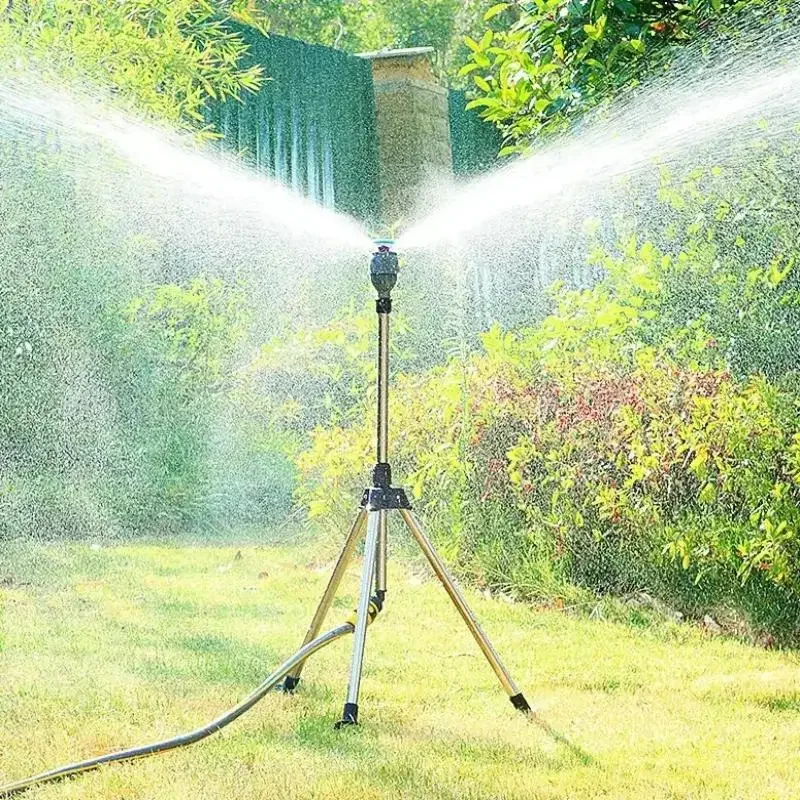 Automatic 360° Garden Sprinkler with Tripod Base