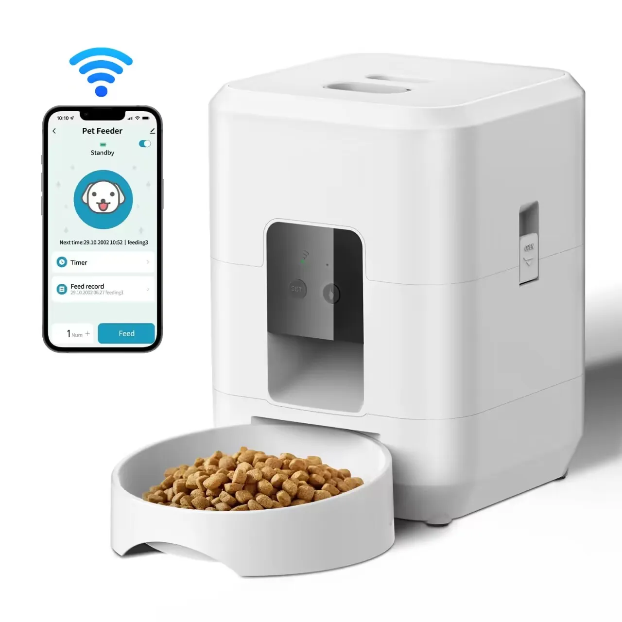 Automatic Cat & Dog Feeder — Smart Unit with Meal Scheduling & Portion Control