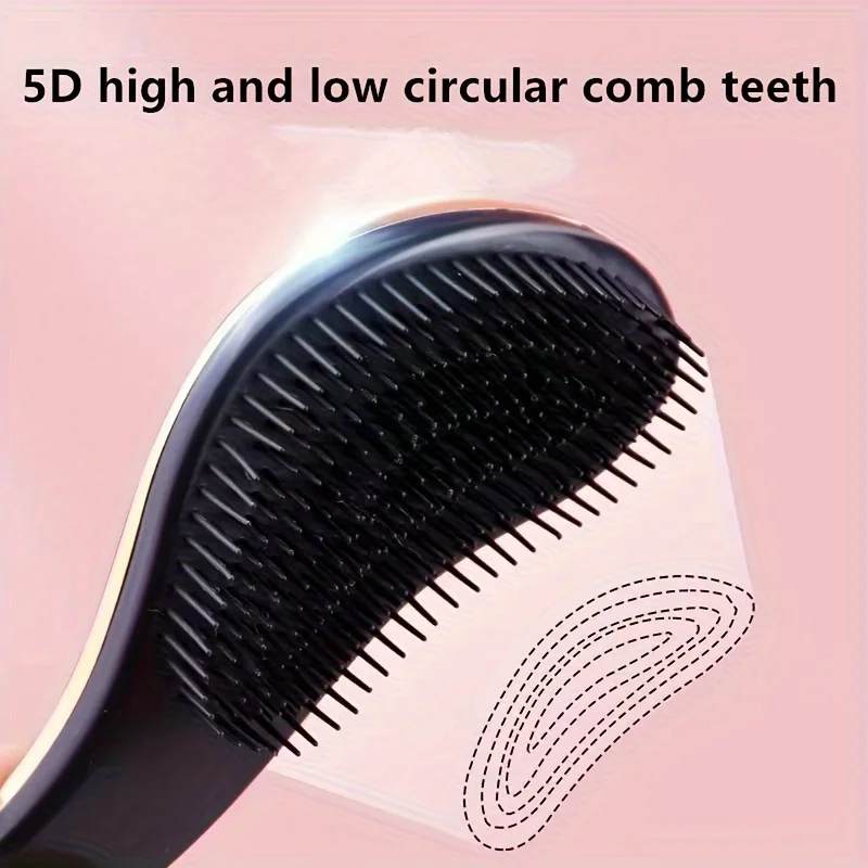 Dog Grooming Brush — Blue & Pink