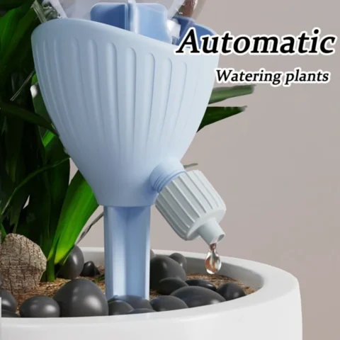 Silicone Self-Watering Globe for Flowers