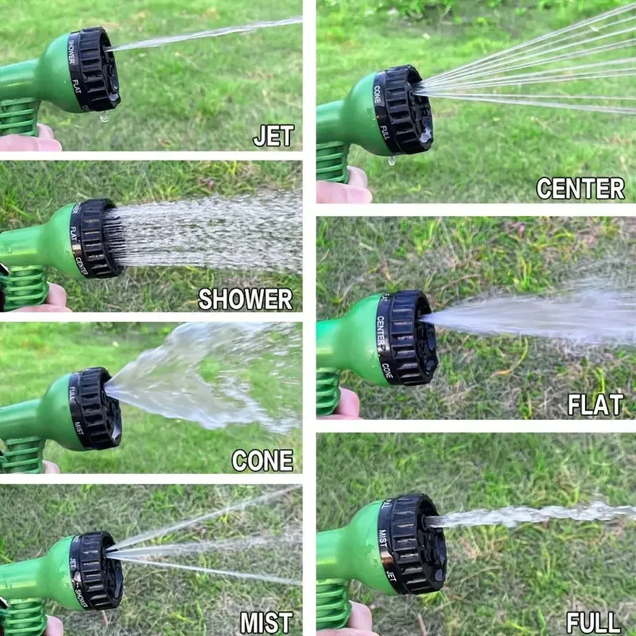 Multi-Function Expandable Garden Hose