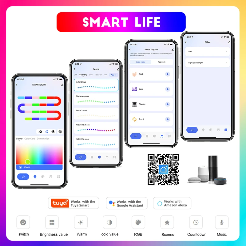 Wi-Fi Controller for 24 V Addressable RGB Strips