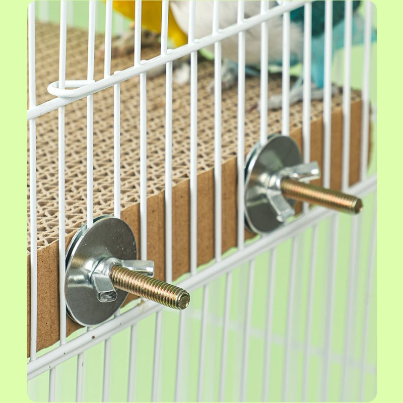 Shredding & Chewing Bird Toy with Cork Perch