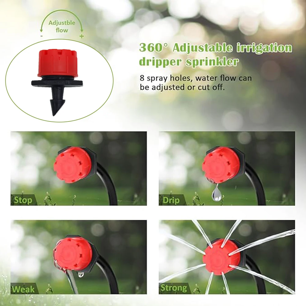 Portable Drip Kit with Emitters — Up to 20 m