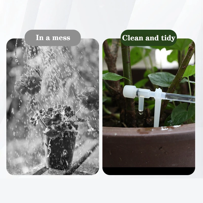 Drip Irrigation Set with Control Valve for Crops