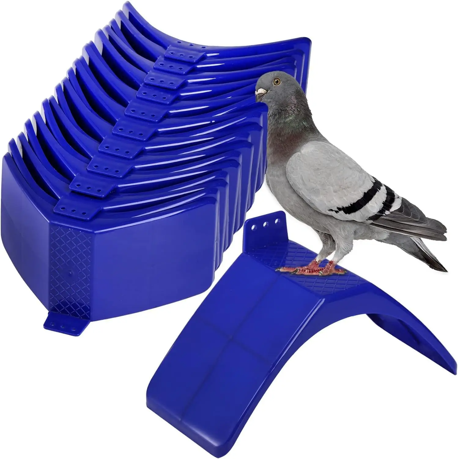 Plastic Pigeon Perches — 20 Pcs