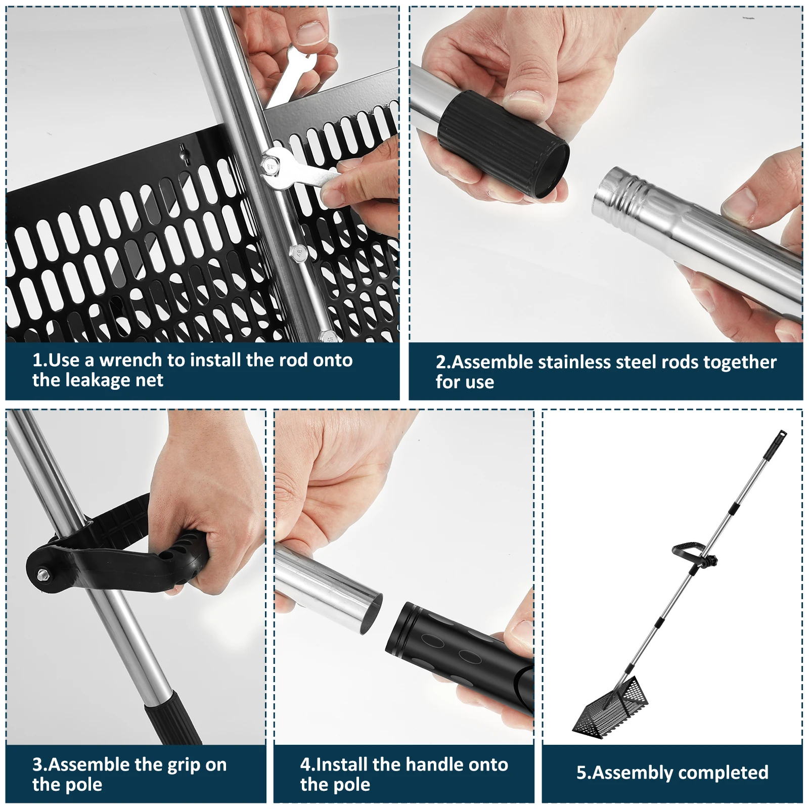 Long-Handle Sand Scraper & Scoop