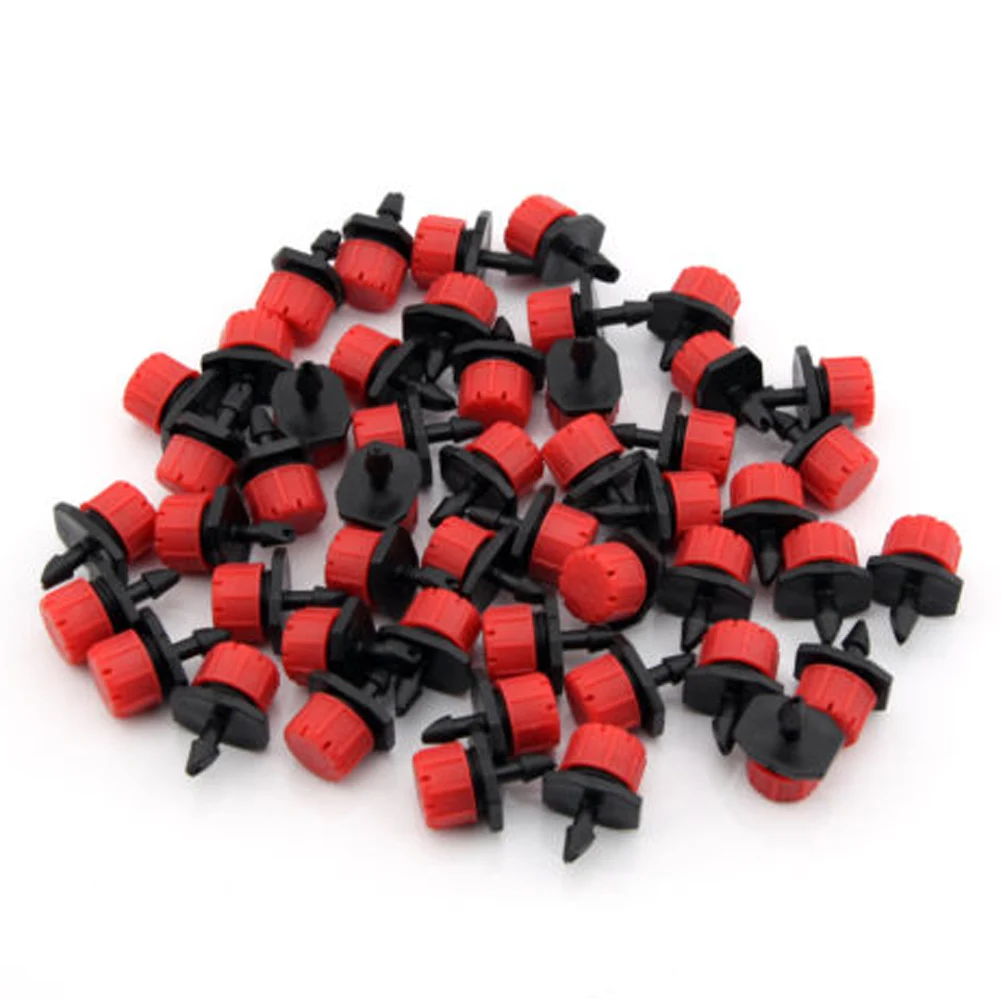 Adjustable Anti-Clog Drip Heads for Irrigation Lines