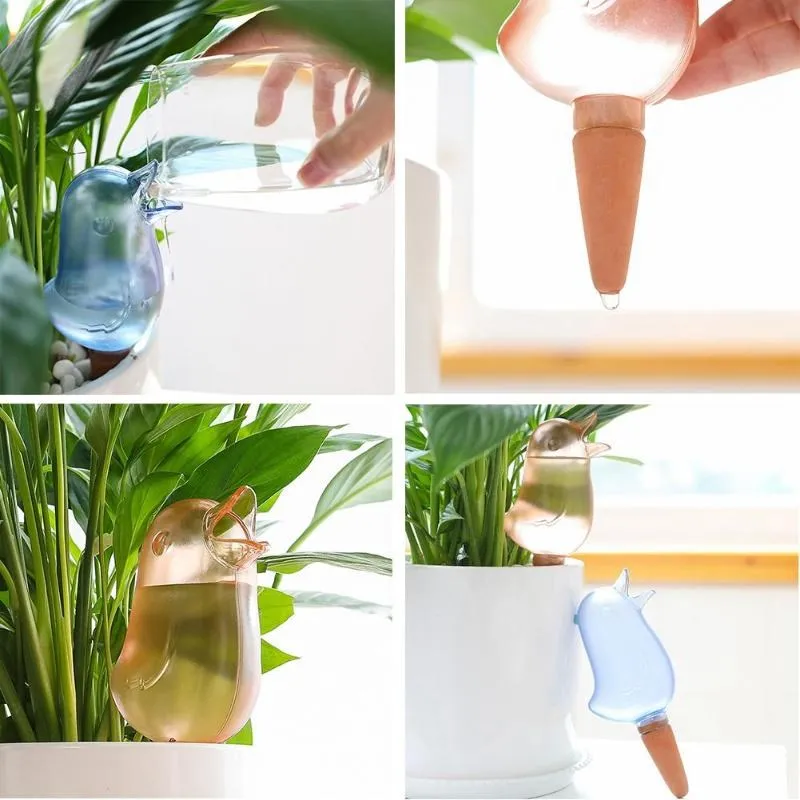 Bird-Shaped Self-Watering Spike for Pots